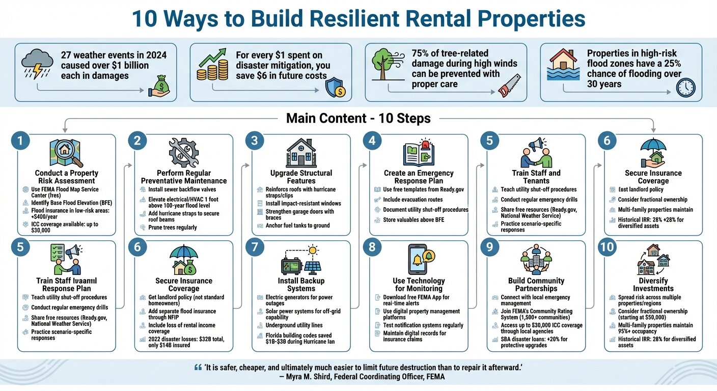 10 Essential Steps to Build Disaster-Resilient Rental Properties